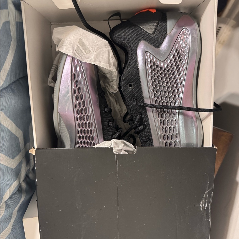 Adidas Black and Gray Sneakers